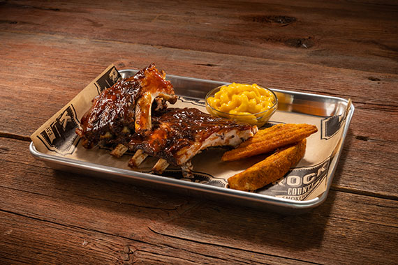 Rock County Smokehouse Rib Platter