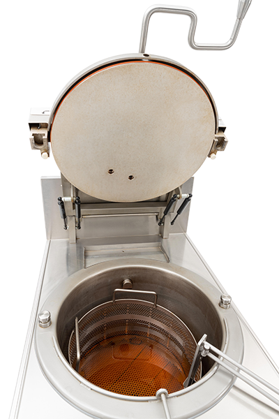 oil in a Broaster e-series pressure fryer