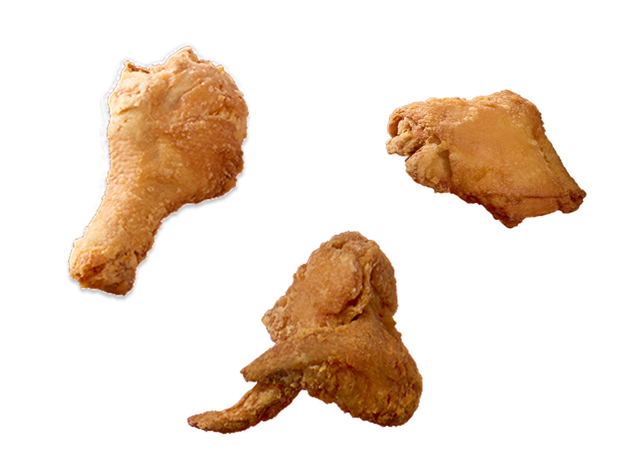 leg, wing and thigh Genuine Broaster Chicken