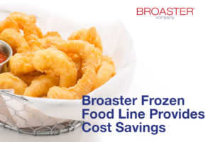 Broaster chicken frozen food line