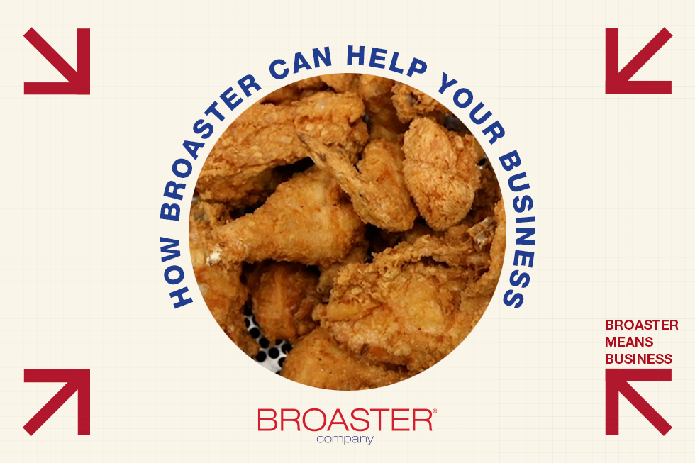 Broaster Chicken in title card that says How Broaster Can Help your business