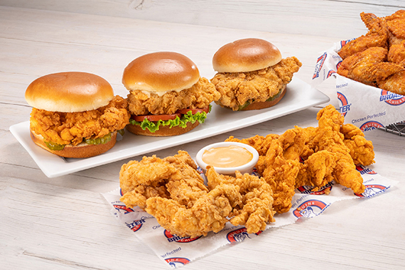 Broaster Chicken sandwiches, wings and tenders near me