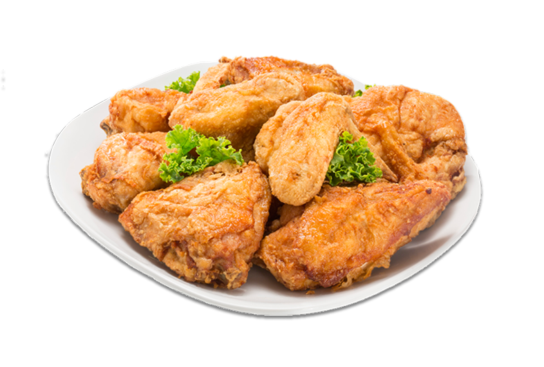 Plate of fresh, crispy Genuine Broaster Chicken