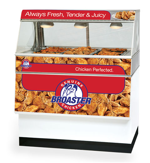 Broaster Perfect Hold Deli Case