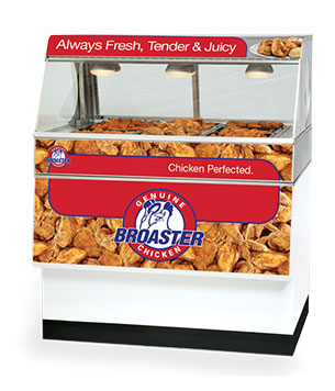 Broaster Perfect Hold Deli Case