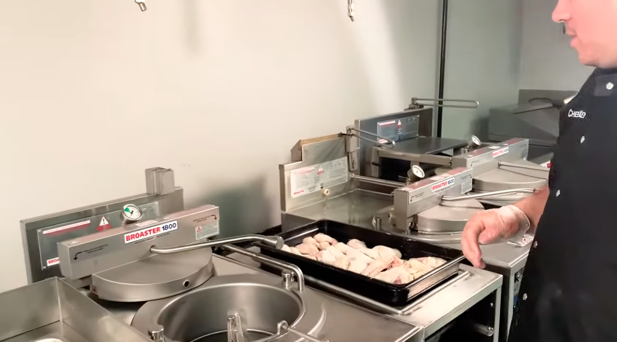 Genuine Broaster Chicken Demo